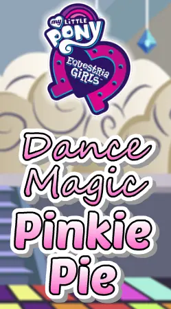 My Little Pony Equestria Girls: Dance Magic Pinkie Pie logo