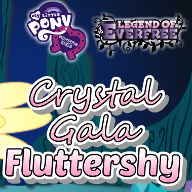 My Little Pony Equestria Girls: Legend of Everfree - Crystal Gala Fluttershy logo