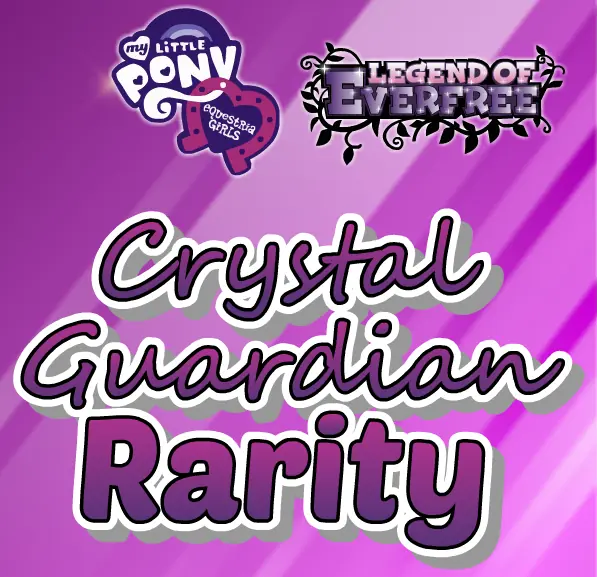 My Little Pony Equestria Girls Legend of Everfree Crystal Gaurdian Rarity logo