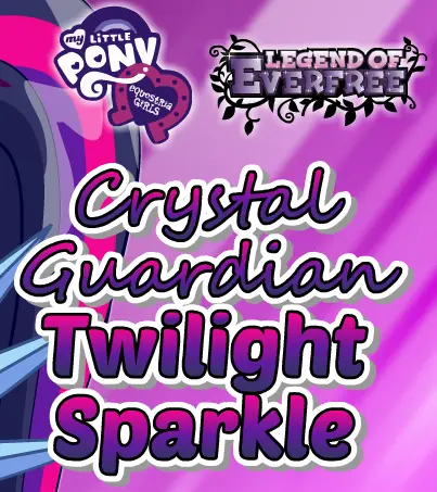 My Little Pony Equestria Girls Legend of Everfree: Crystal Guardian Twilight Sparkle logo