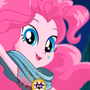 My Little Pony Equestria Girls: Legend Of Everfree - Pinkie Pie Dress Up logo