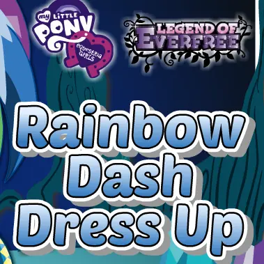 My Little Pony Equestria Girls: Legend of Everfree - Rainbow Dash Dress Up logo