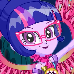 My Little Pony Equestria Girls: Legend Of Everfree - Twilight Sparkle Dress Up logo