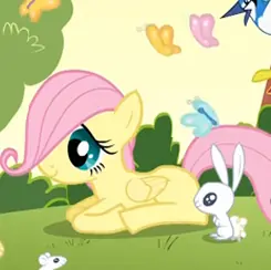 My Little Pony: Fluttershy Puzzles logo