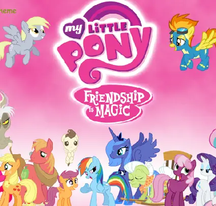 My Little Pony Game Only for True Fans logo