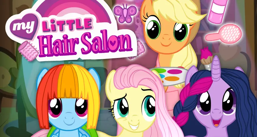 My Little Pony Hair Salon logo