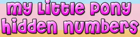 My Little Pony Hidden Numbers logo