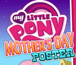 My Little Pony Mother's Day Poster logo