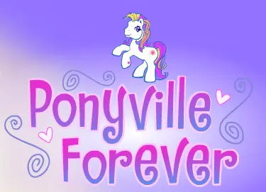 My Little Pony Ponyville Sticker Book logo