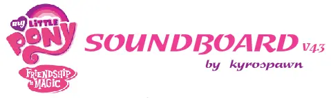 My Little Pony Soundboard V4.3 logo
