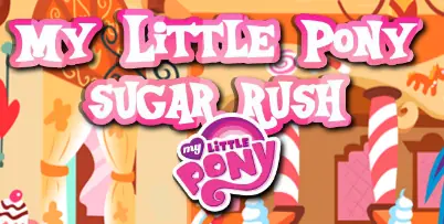 My Little Pony Sugar Rush logo