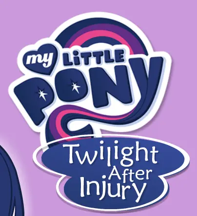 My Little Pony Twilight After Injury logo