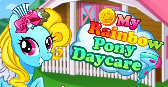 My Rainbow Pony Daycare logo