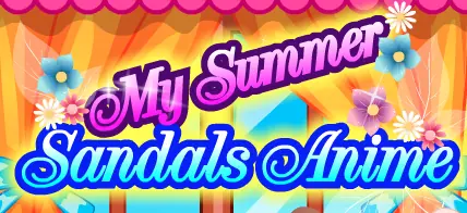 My Summer Sandals Anime logo