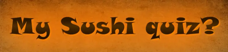 My Sushi Quiz? logo