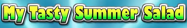 My Tasty Summer Salad logo