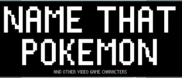 Name that Pokemon logo