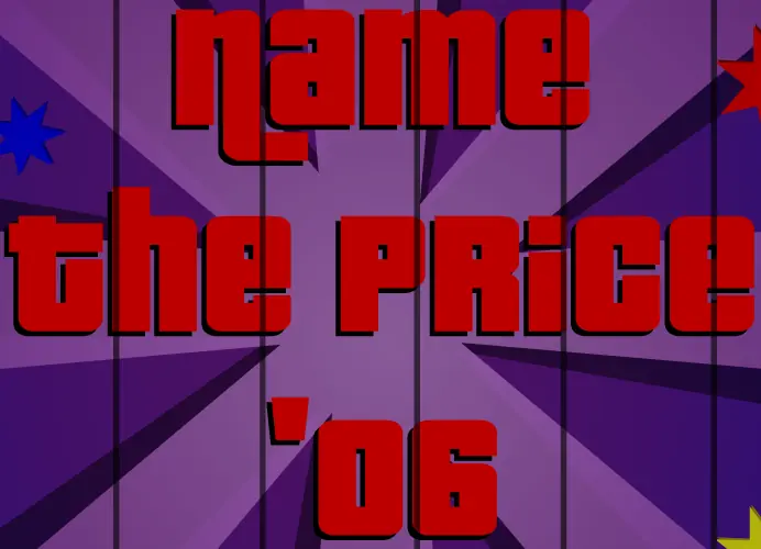 Name The Price 2006 logo