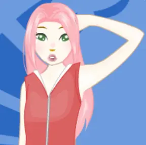 Naruto Girls Dress Up Game logo