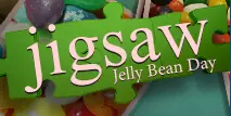 National Jelly Bean Day Jigsaw logo