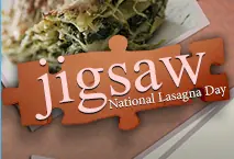 National Lasagna Day Jigsaw logo
