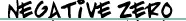 Negative Zero logo