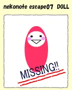 nekonote escape07 DOLL logo