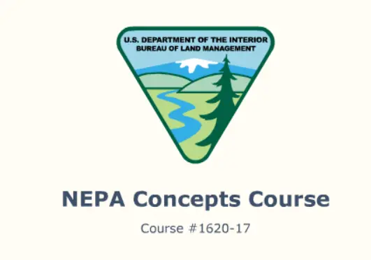 NEPA Concepts Course logo