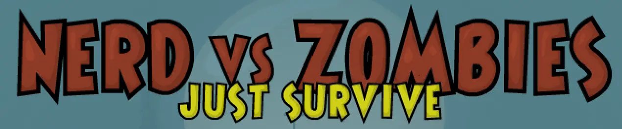 Nerd vs Zombies: Just Survive logo