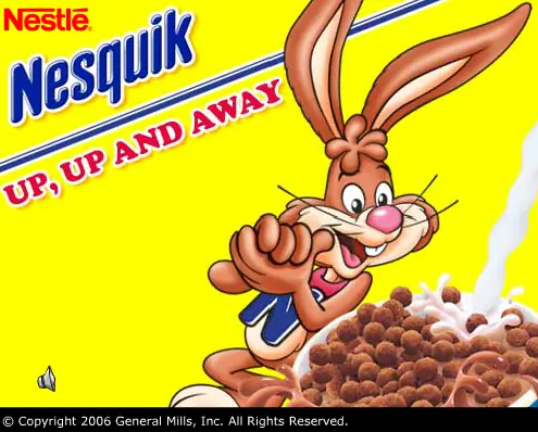Nesquik Up Up and Away logo