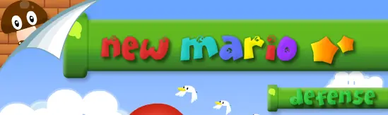 New Mario Defense logo
