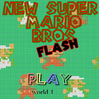 New Super Mario Bros. Flash logo