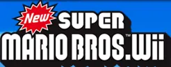 New Super Mario Bros. Wii Microsite logo