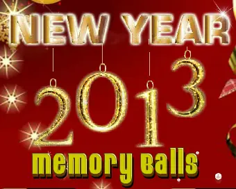 New Year 2013 - Memory Balls logo