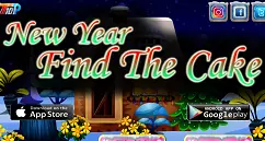 New Year Find The Cake logo