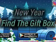 New Year Find The Gift Box logo