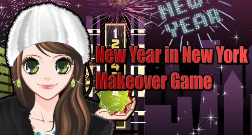 New Year in New York Makeover Game logo