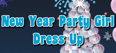 New Year Party Girl Dress Up logo