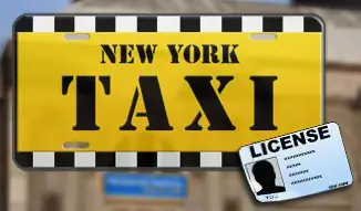 New York Taxi License logo