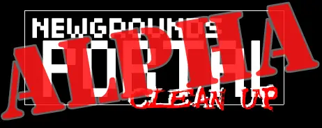 Newgrounds: Portal Clean Up ALPHA logo