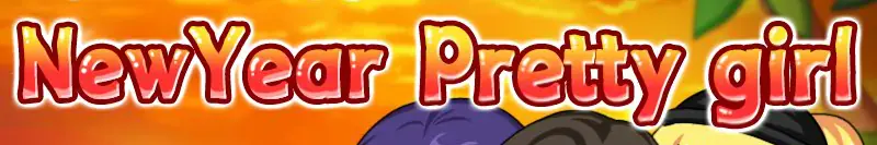 NewYear Pretty girl logo