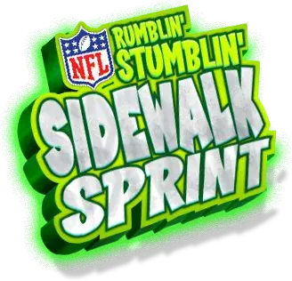 NFL Rumblin' Stumblin' Sidewalk Sprint logo