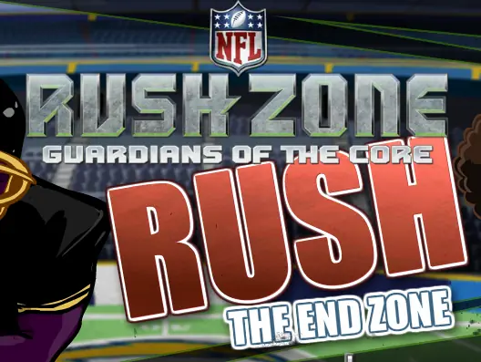 NFL Rush Zone: Guardians of the Core - Rush the End Zone logo