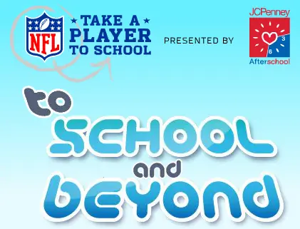 NFL: Take A Player To School and Beyond logo