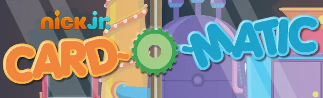 Nick Jr. Card-O-Matic logo