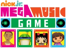Nick Jr. Mega Music Game logo