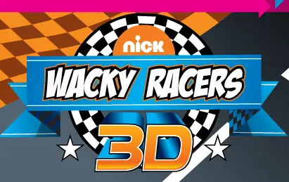 Nick Wacky Racers 3D logo