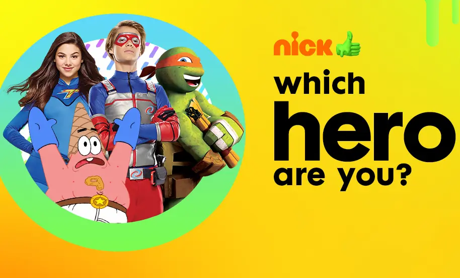 Nick Which Hero Are You? logo