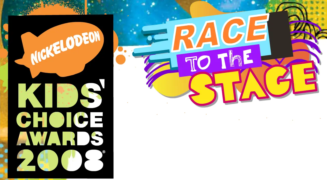 Nickelodeon Kids' Choice Awards 2008 Race To The Stage logo