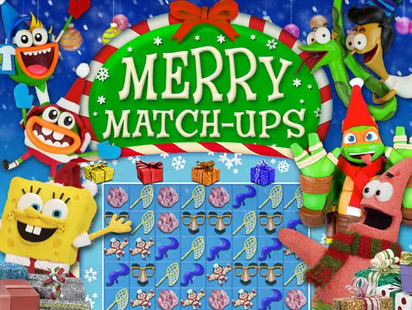 Nickelodeon Merry Match Ups logo